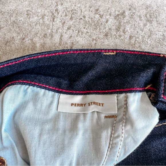 Kate Spade Perry Street Dark Wash Play Hooky Slim Jean Size 24 - Picture 7 of 8